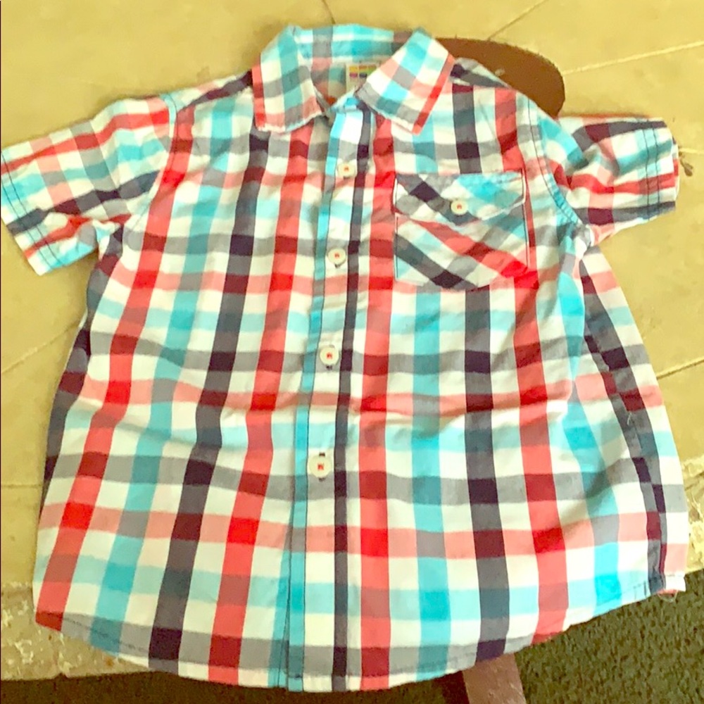 Boys Button Up Shirt Size 5